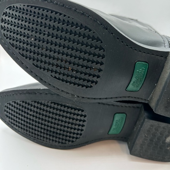 Laredo Boots 4240 Paris Lea Vamp Fox & Front Shaft Cowboy Black Leather Sz 9 - Picture 12 of 13